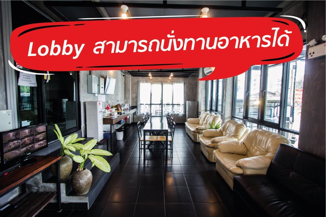 The Sky Loft Hotel Pathum Thani Exteriör bild